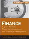 Finance (eBook): Capital Markets, Financial Management, and Investment Management